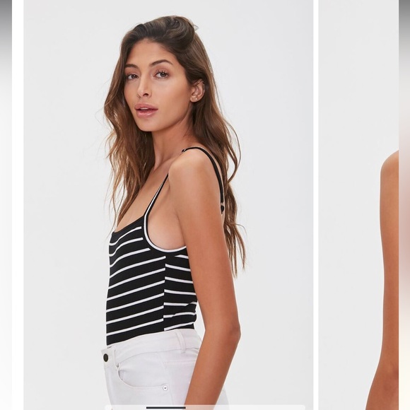 F21 ribbed cami bodysuit - Picture 2 of 8